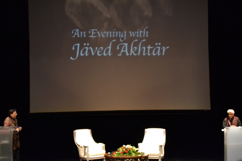 An evening with Javed Akhtar